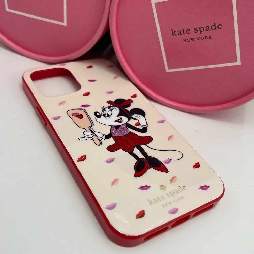 Kate Spade NY x Disney Minnie Mouse IPhone 12/12 Pro Mini Flexible Phone Case